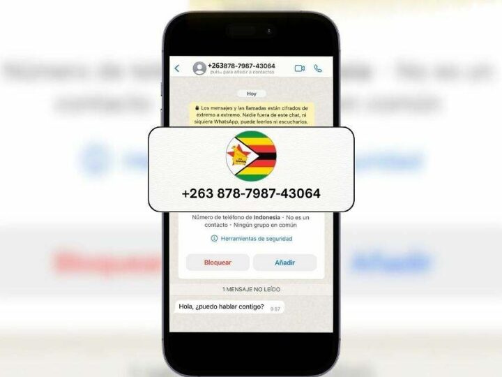Qué país es el prefijo +263 de WhatsApp y cómo bloquearlo
